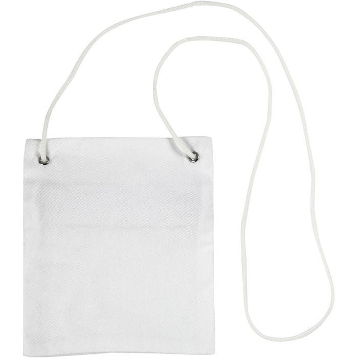Pouch, size 13x15 cm, 210 g, white, 12 pc/ 1 pack