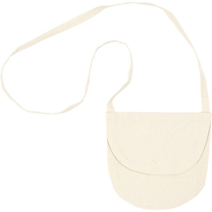 Shoulder bag, size 15x14 cm, 110 g, light natural, 1 pc