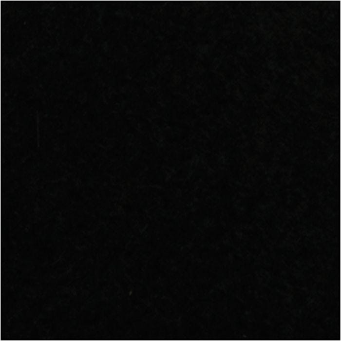 Fleece, L: 125 cm, W: 150 cm, 200 g, black, 1 pc