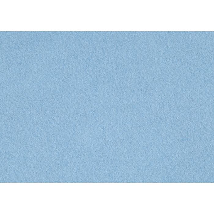 Craft felt, A4, sheet 210x297 mm, thickness 1,5-2 mm, light blue, 10 sheet/ 1 pack