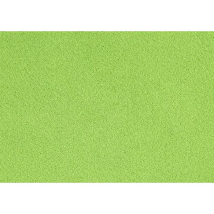 Craft felt, A4, sheet 210x297 mm, thickness 1,5-2 mm, light green, 10 sheet/ 1 pack