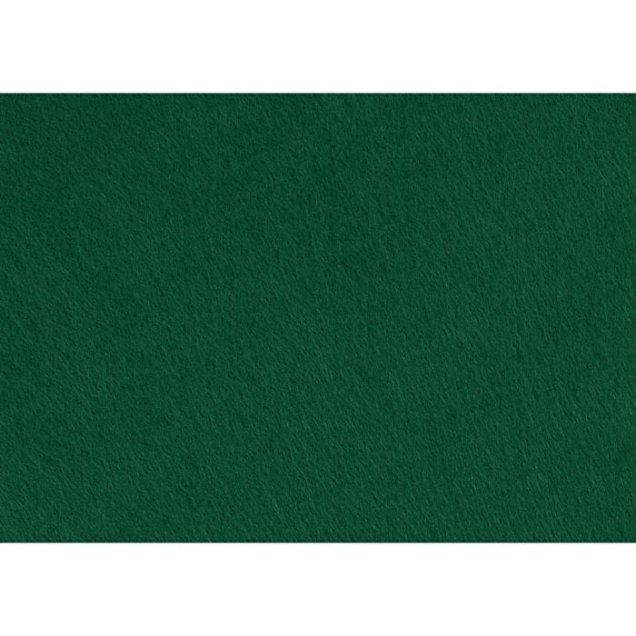 Craft felt, A4, sheet 210x297 mm, thickness 1,5-2 mm, green, 10 sheet/ 1 pack