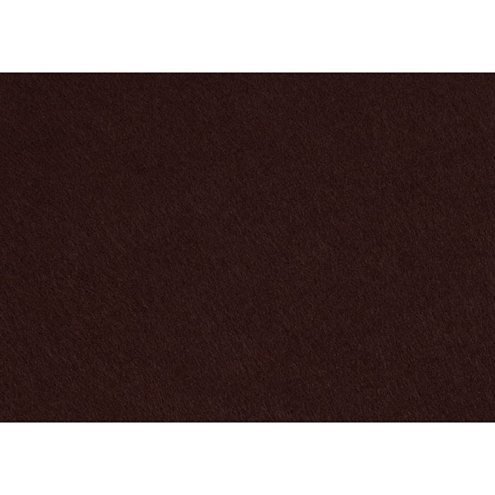 Craft felt, A4, sheet 210x297 mm, thickness 1,5-2 mm, brown, 10sheet/ 1 pack