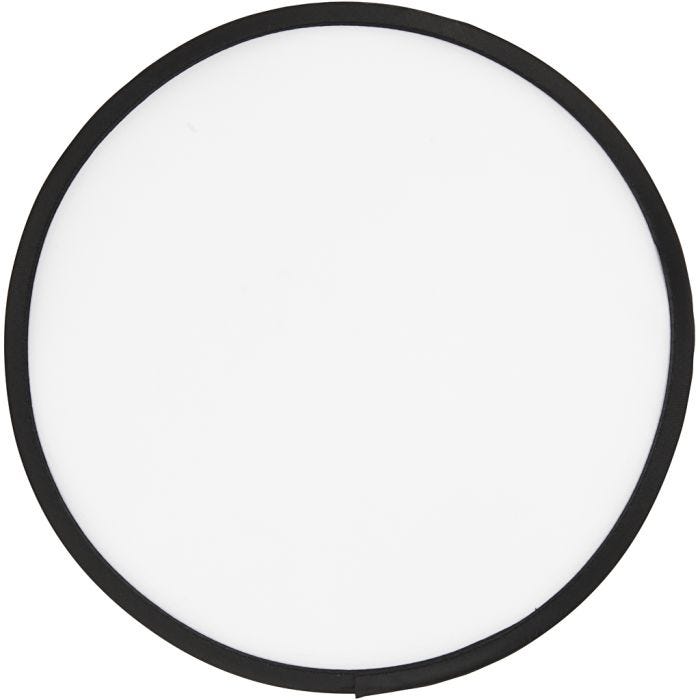 Frisbee, 25 cm, white, 1 pc