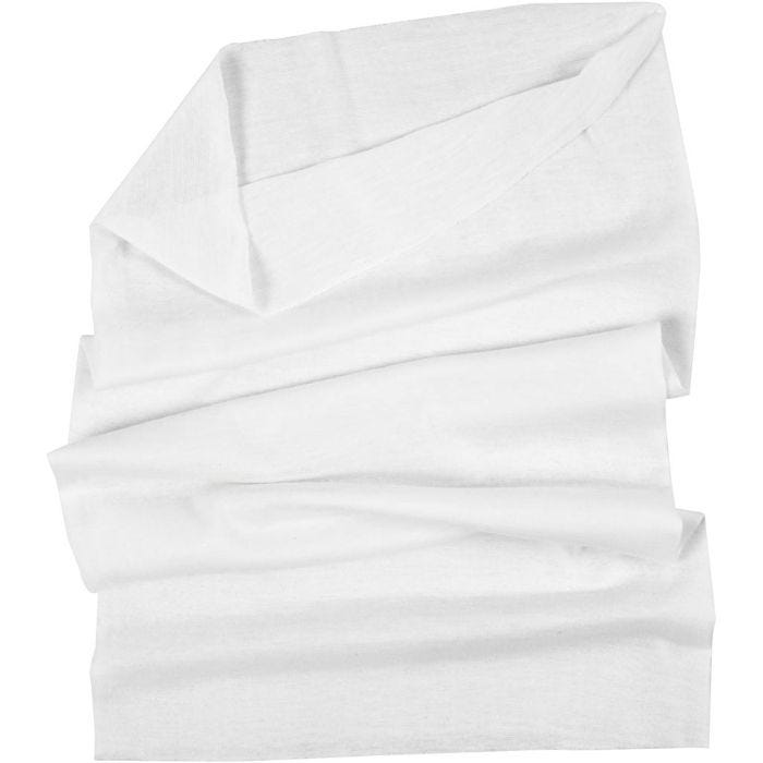 Neck warmer, 49x25 cm, off-white, 1 pc