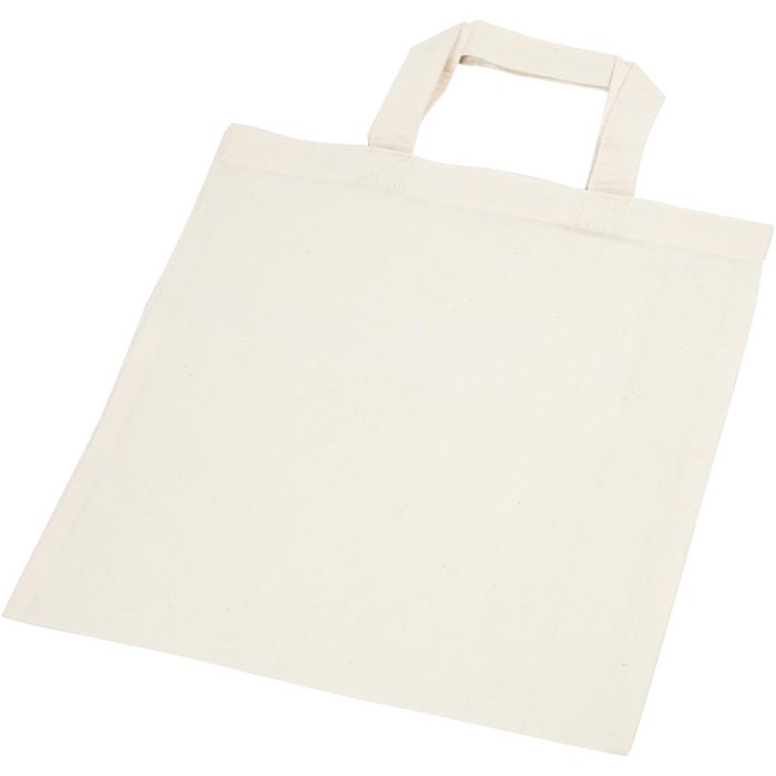 Tote Bag, size 30x33 cm, 135 g, light natural, 1 pc