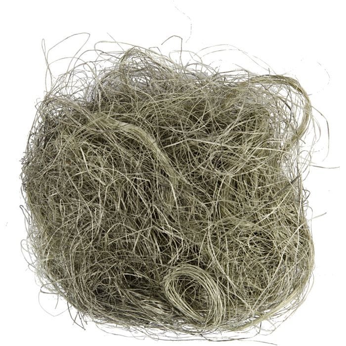 Sisal, dusty green, 8 g/ 1 pack