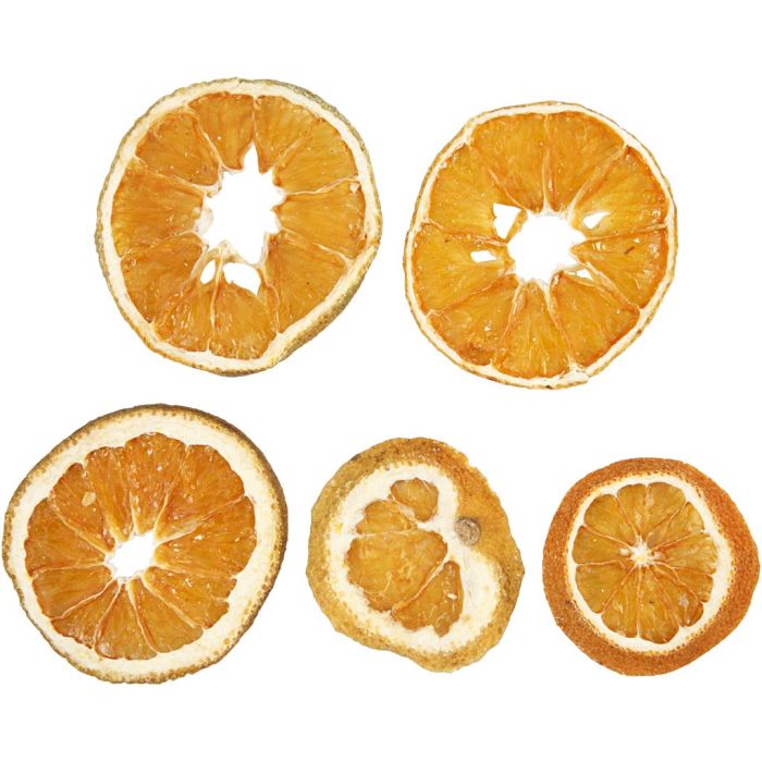 Dried orange slices, dia. 40-60 mm, 5 pc/ 1 pack