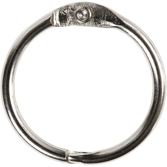 Book Ring, 19 mm, 2 mm, 10pc/ 1 pack