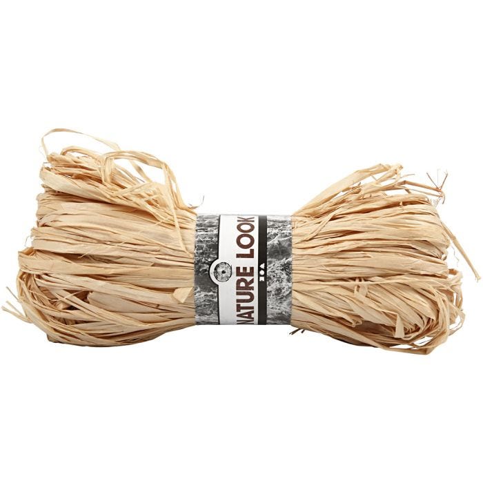 Raffia, 50 g/ 1 pack