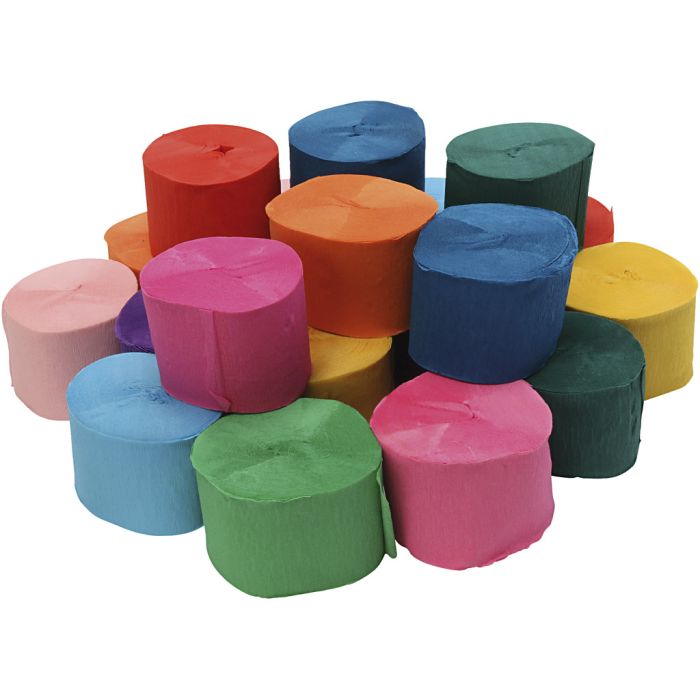 assorted colours, 20 roll/ 1 pack