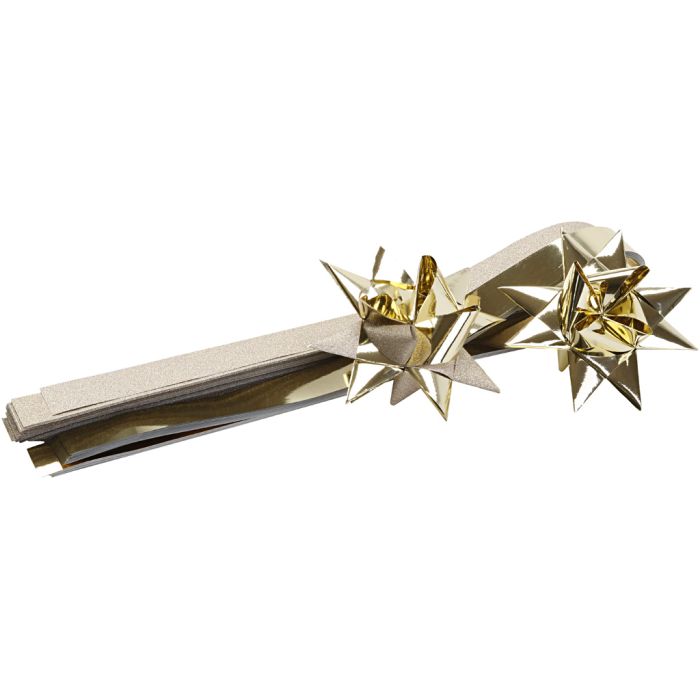 W: 25 mm, gold, 100 pc/ 1 pack