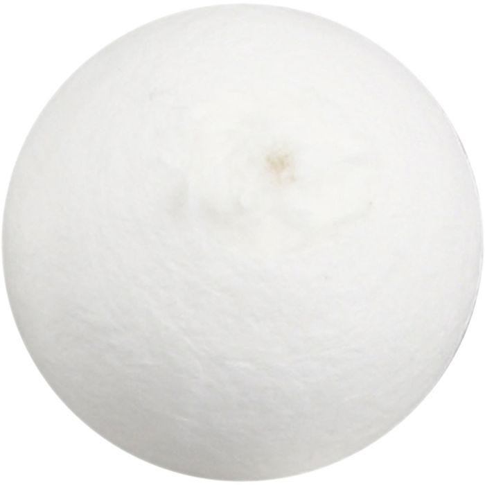 Compressed Cotton Balls, dia. 40 mm, white, 100 pc/ 1 pack