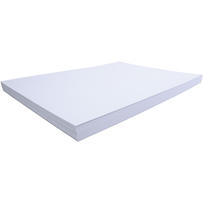 Card, sheet 50x70 cm, 270 g, white, 100 sheet/ 1 pack