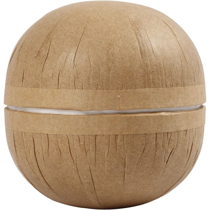 Two-part bauble, dia. 8 cm, 4 pc/ 1 pack