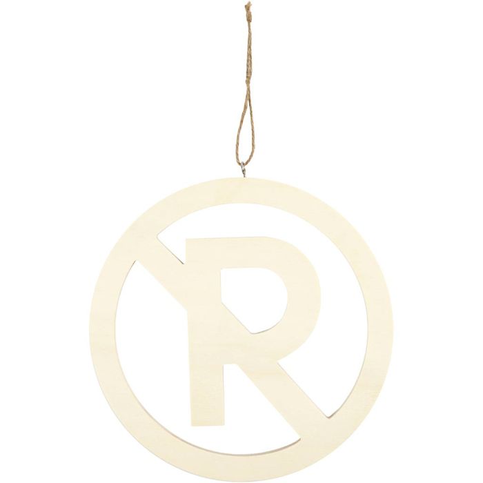 Sign, No parking, size 21,3 cm, thickness 0,9 cm, 1 pc