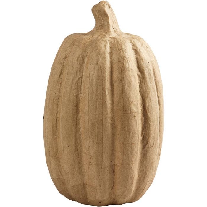 Pumpkin, H: 33 cm, dia. 19 cm, 1 pc