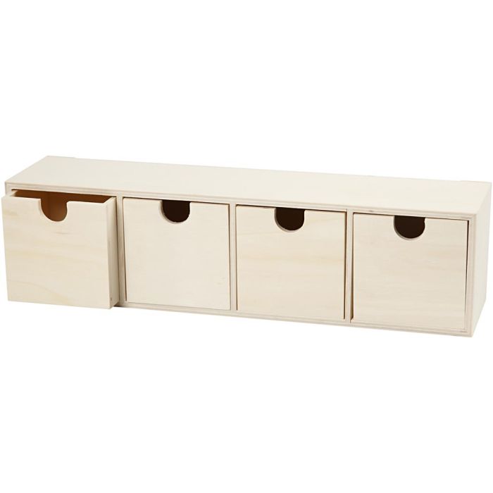 Chest of Drawers, size 9,2x34,7 cm, 1 pc