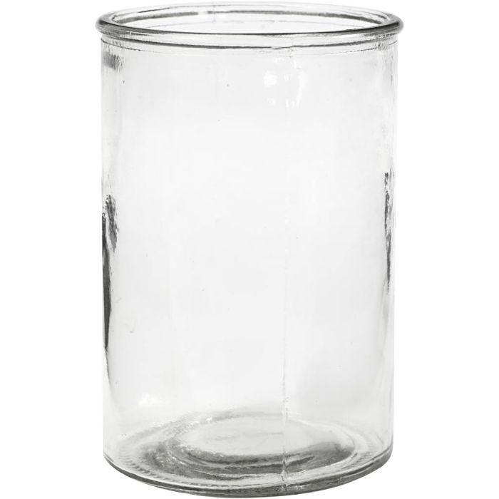 Tea Light Candle Holder, H: 14,5 cm, dia. 10 cm, 6 pc/ 1 pack