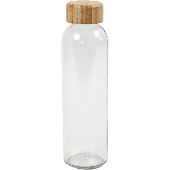 Water bottle, H: 22 cm, dia. 6,7 cm, 500 ml, 1 pc