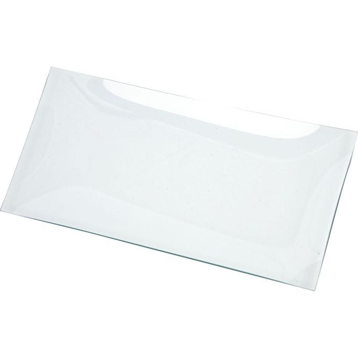 Glass Dish, size 33,5x17 cm, 8 pc/ 1 pack