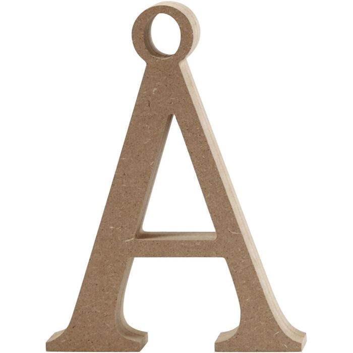 Letter, Å, 15,5 cm, 2 cm, 1 pc
