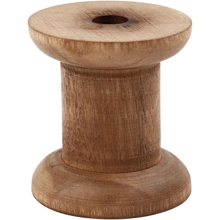 Spool, H: 50 mm, dia. 30+48 mm, hole size 10 mm, 10 pc/ 1 pack