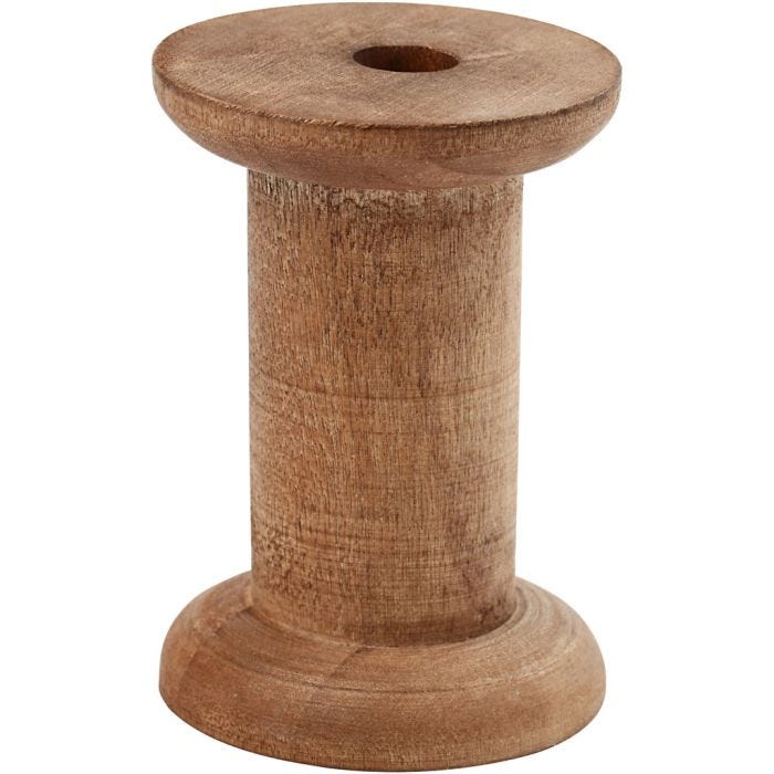 Spool, H: 70 mm, dia. 30+48 mm, hole size 10 mm, 10 pc/ 1 pack