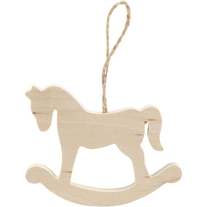 Rocking horse , 6 cm, 8 cm, 8 mm, 1 pc