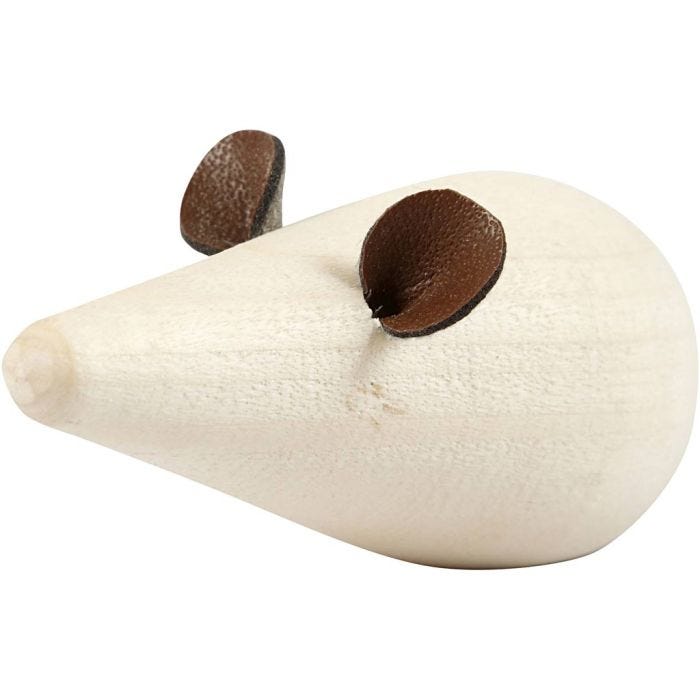 Mouse, 6,5 cm, 3,5 cm, 2pc/ 1 pack
