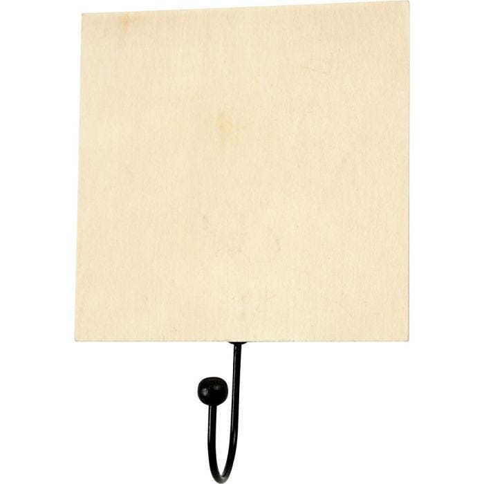 Hook, size 12x12 cm, thickness 5 mm, 10 pc/ 1 pack