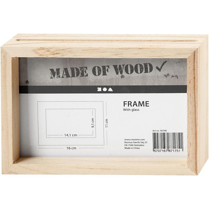 Double Frame, 4 cm, 16x11 cm, 1 pc