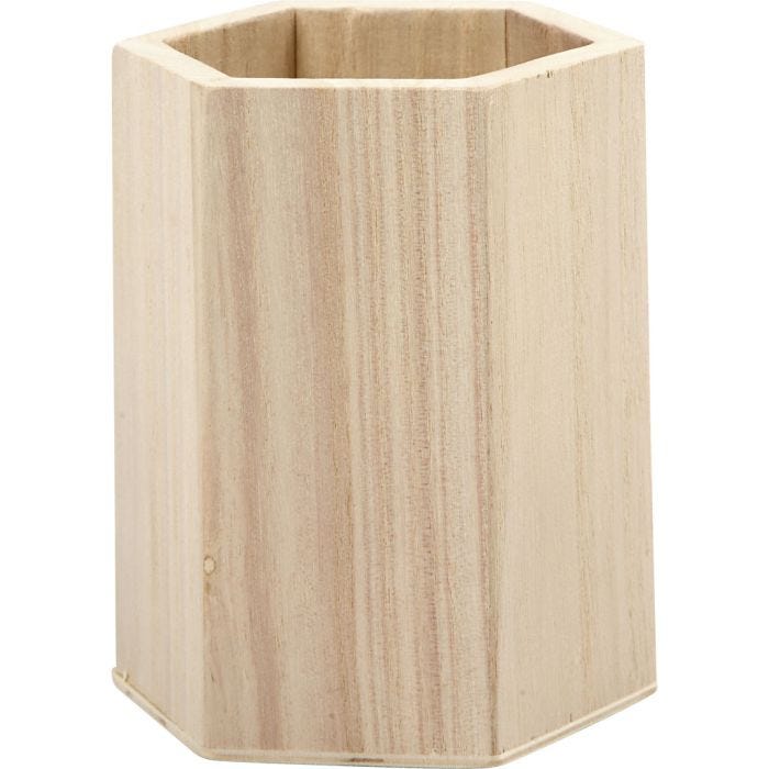 Pencil Holder, H: 10,5 cm, dia. 8 cm, 1 pc