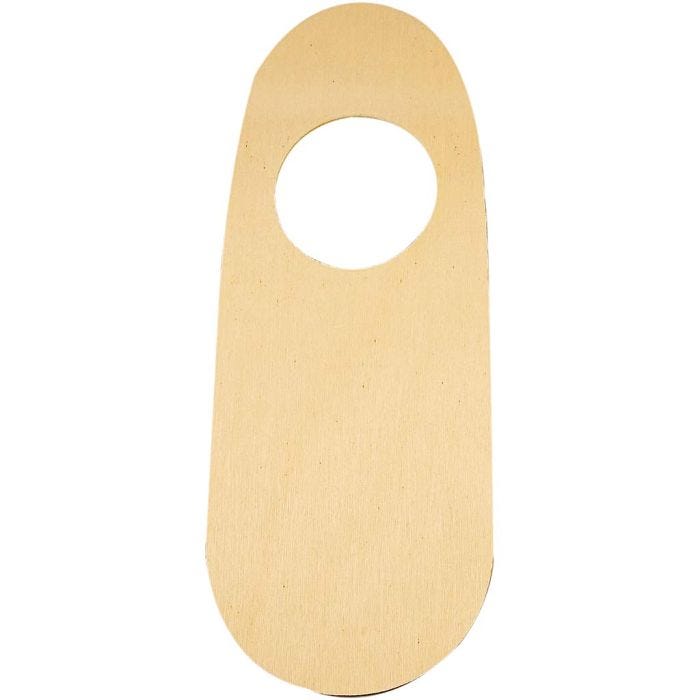 Door Sign, H: 25 cm, W: 10 cm, 1 pc