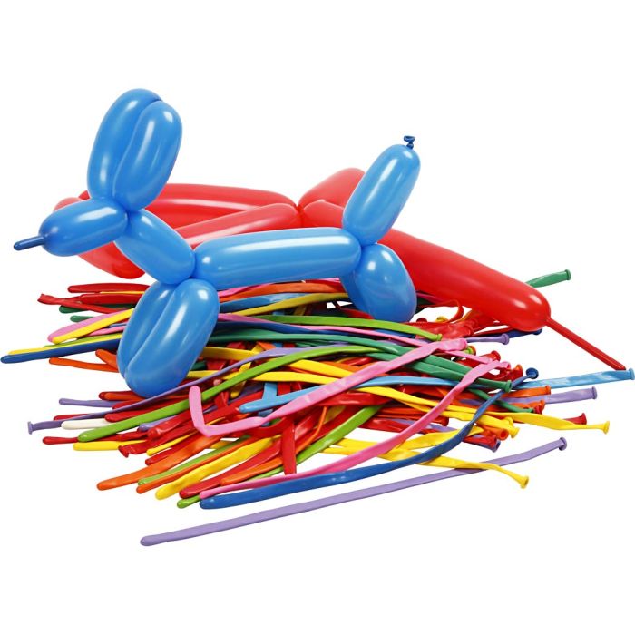 Balloon-modelling Balloons, Modelling, L: 152 cm, 100 pc/ 1 pack