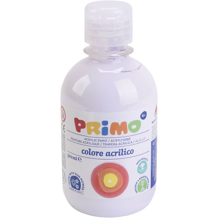 PRIMO Acrylic Paint, pastel lilac, 300 ml/ 1 bottle