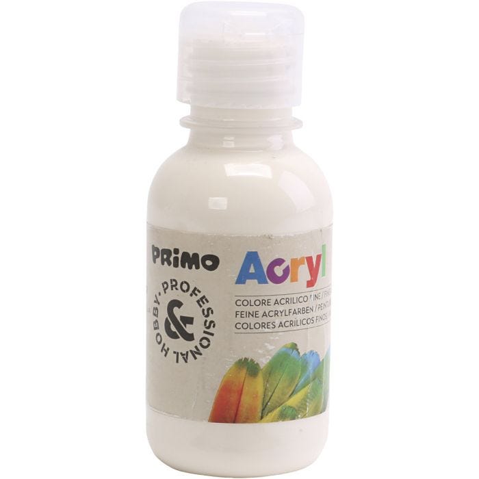 PRIMO luxury acrylic paint, beige, 125 ml/ 1 bottle