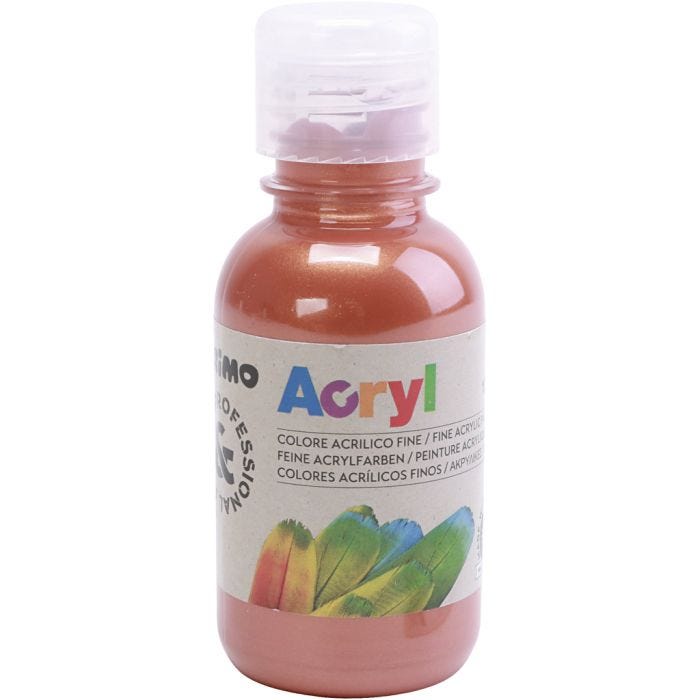 PRIMO luxury acrylic paint, copper, 125 ml/ 1 bottle