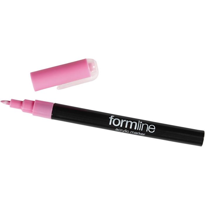 formline acrylic marker, 0,7 mm, pink, 1 pc
