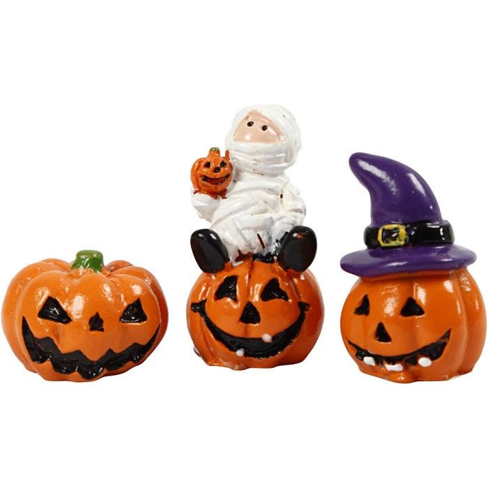 Miniature figurines, H: 1,5-3,5 cm, L: 2 cm, W: 2 cm, 3 pc/ 1 pack
