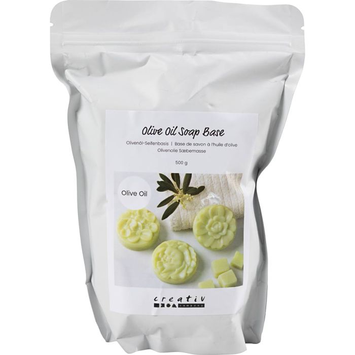 Olive Oil Soap Base, Granules, 500 g/ 1 pack