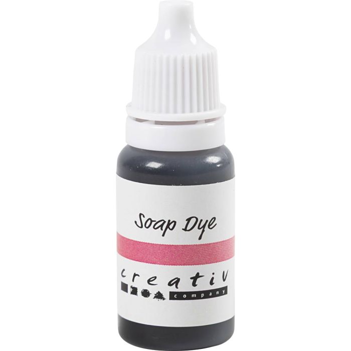 Soap Dye, pink, 10 ml/ 1 bottle
