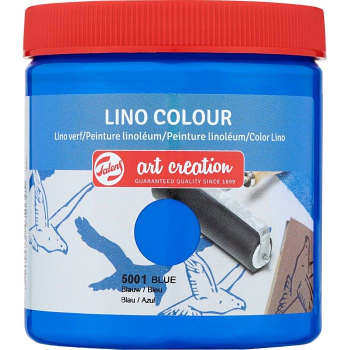 Lino Printing Ink, blue, 250 ml/ 1 tub