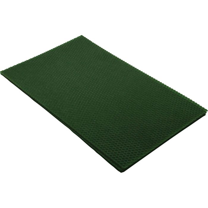 Beeswax Sheets, size 20x33 cm, thickness 2 mm, green, 1 pc