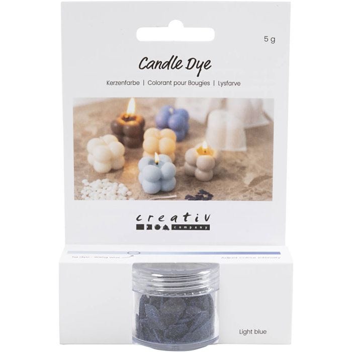 Candle Dye, light blue, 5 g/ 1 pack