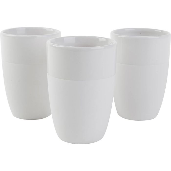 Mug with matte exterior, size 10x7 cm, 12 pc/ 1 pack