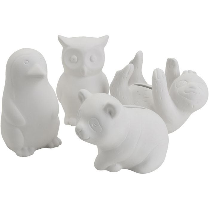 Character coin containers, Animals, size 8,5-11 cm, Content may vary , 4x6 pc/ 1 pack