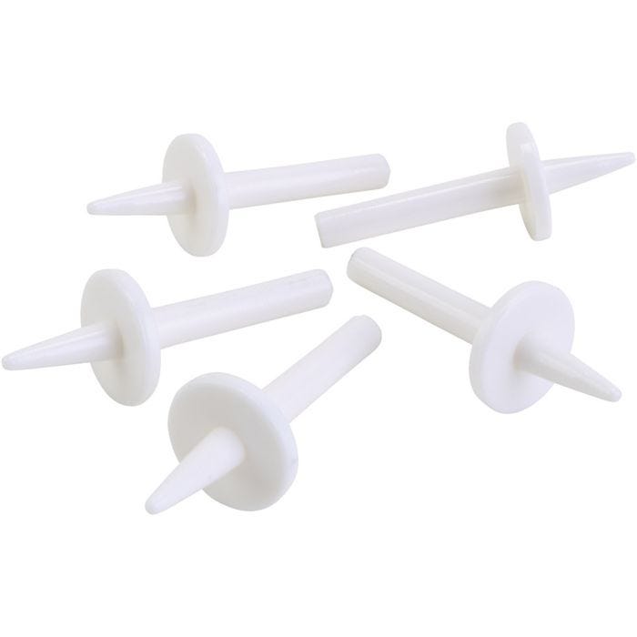 Spinning top bases, H: 4, dia. 1,5 cm, 100 pc/ 1 pack