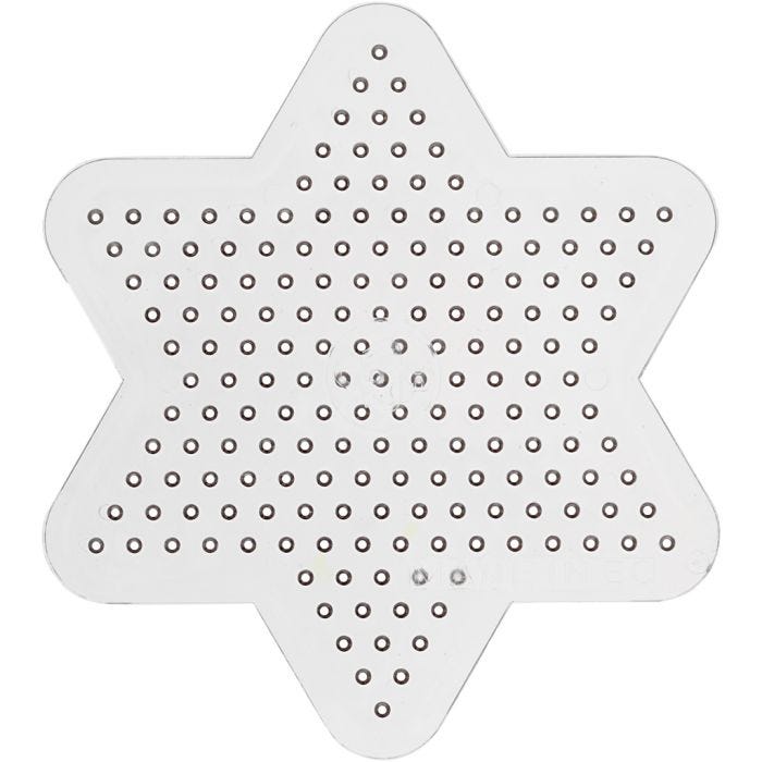 Peg Board, 10 cm, medium, clear, 1 pc