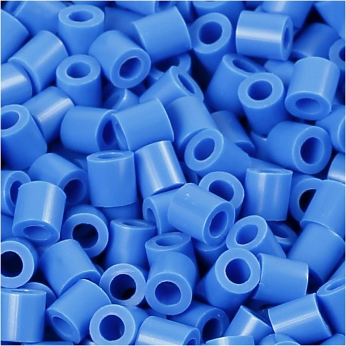 PhotoPearls, size 5x5 mm, hole size 2,5 mm, medium, blue (17), 6000 pc/ 1 pack